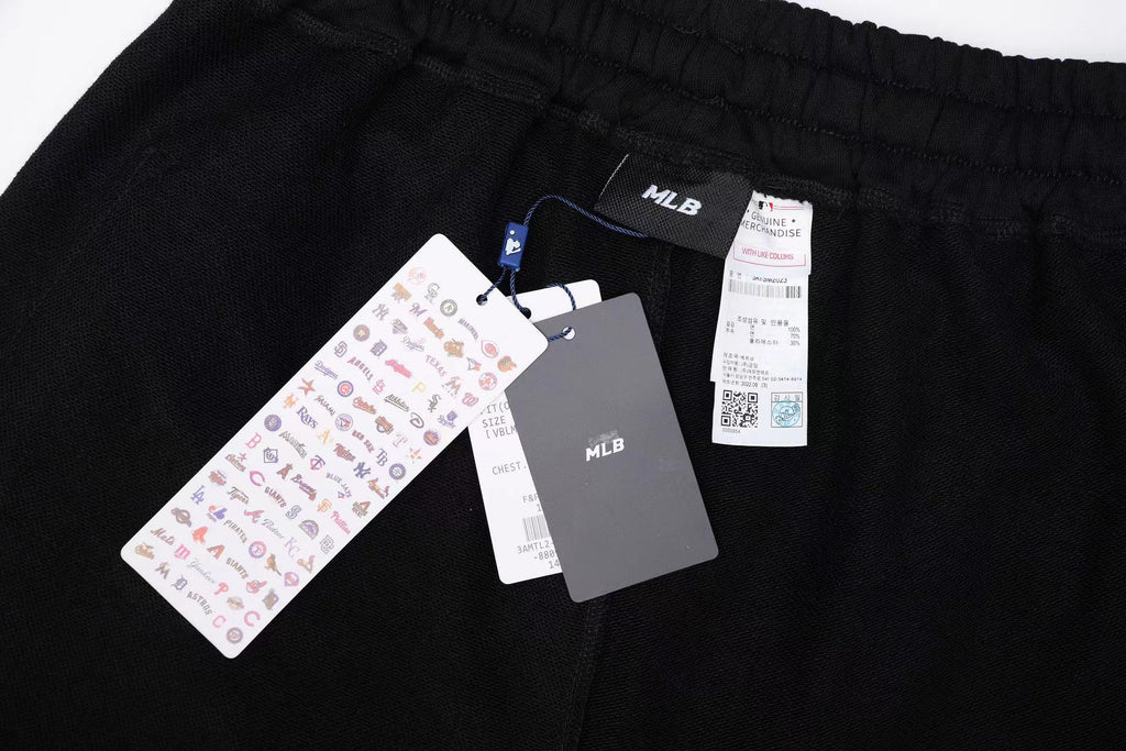 Unisex Sports Sweat Shorts, Large Logo Print Elastic Drawstring Casual Shorts with Pockets, NY B Logo Streetwear Summer Shorts for Men Women`