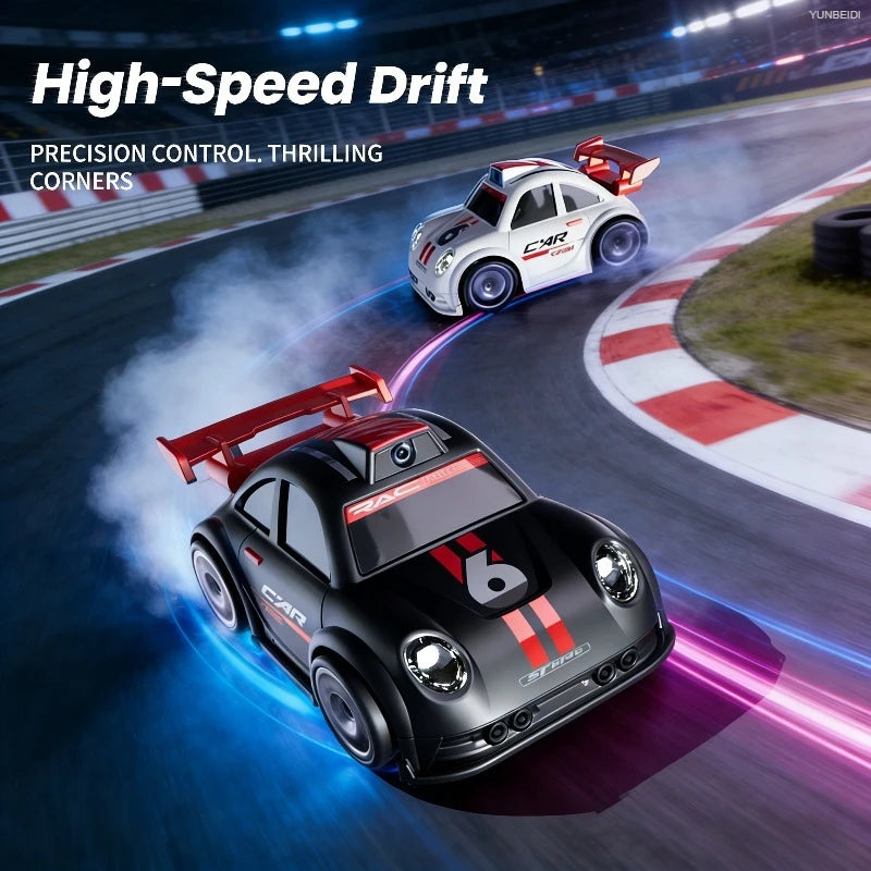 2.4GHz Drift Sensing RC Car Model C6 with HD Camera Demo Follow Escape Mode High Speed Remote Control Racing Toys for Children's