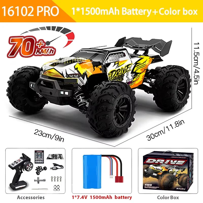 1:16 RC High Speed Car Off-Road 4WD Monster Truck Climbing Vehicle Boys Toy Remote Control Car