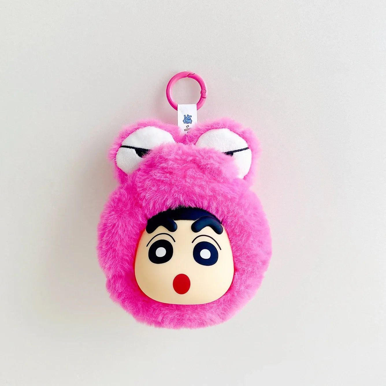 New Crayon Shin-Chan Plush Toy Keychain Couple Car Cartoon Anime Keychain Pendant Girl Cute Doll Backpack Pendant Christmas Gift