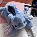 【Stock】Stitch Plush Cute Pencil Case Anime Kawaii Pen Bag Kids School Home Stationery Box Lilo & Stitch Plush Bags Kids Gift Toy