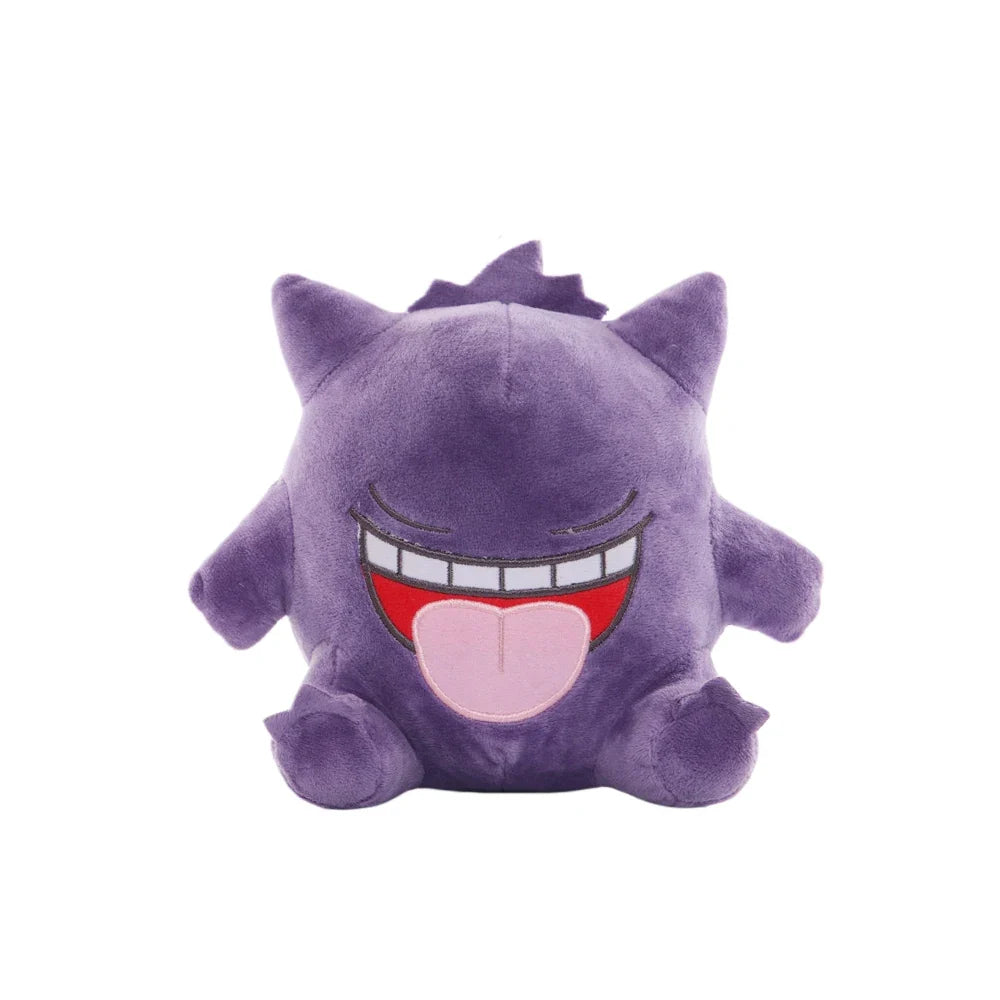 Gengar Keychain Plush Toy Pokemon Pendant Stuffed Soft Stuffed Doll Wonderful Gifts Kawaii Cute Cartoon Toys for Xmas Gifts