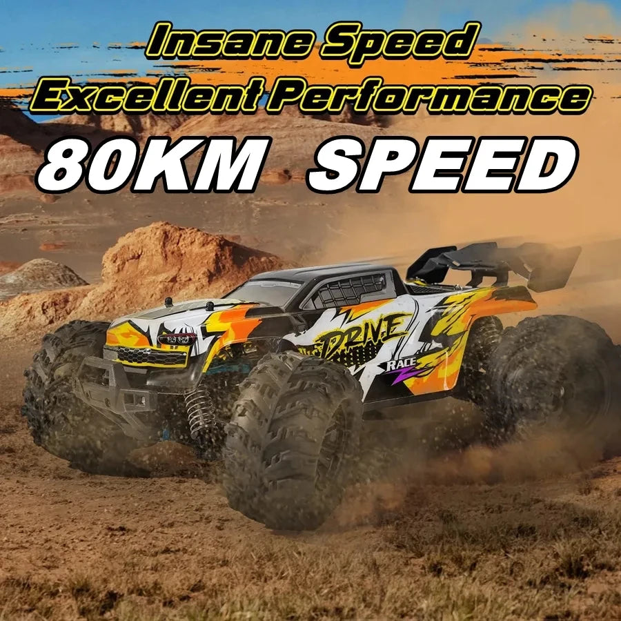4WD Remote Control Car Off Road 4x4 RC Car High Speed Buggy Truck Super Brushless 50 or 80KM/H Fast Drift Racing Toy Gift