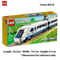 Lego-40518 Creator High-Speed Train 2, connected carriage, which is a driver's compartment and has a sloping front