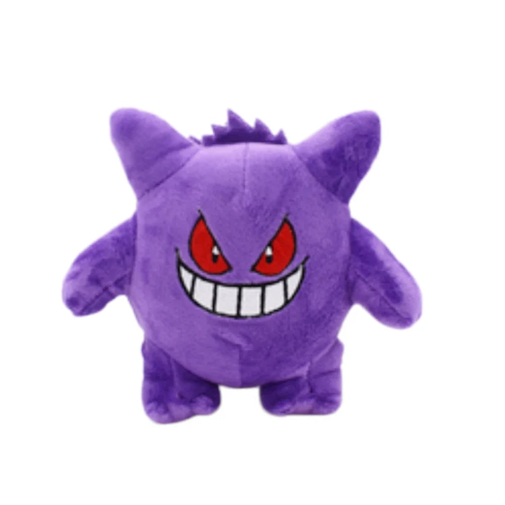 Gengar Keychain Plush Toy Pokemon Pendant Stuffed Soft Stuffed Doll Wonderful Gifts Kawaii Cute Cartoon Toys for Xmas Gifts