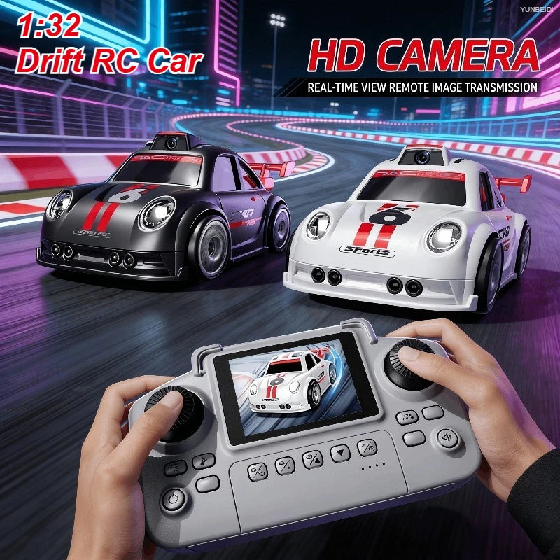 2.4GHz Drift Sensing RC Car Model C6 with HD Camera Demo Follow Escape Mode High Speed Remote Control Racing Toys for Children's