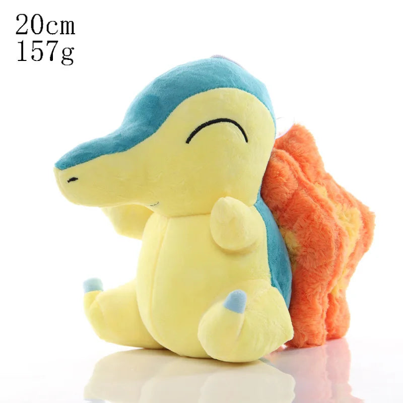 Cute Pikachu Plush Toy Pokemon Charmander Squirtle Bulbasaur Stuffed Doll Eevee Scorbunny Gengar Snorlax Christmas Gifts