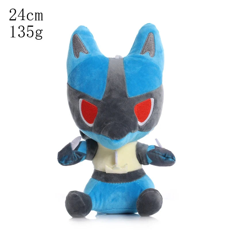 Cute Pikachu Plush Toy Pokemon Charmander Squirtle Bulbasaur Stuffed Doll Eevee Scorbunny Gengar Snorlax Christmas Gifts