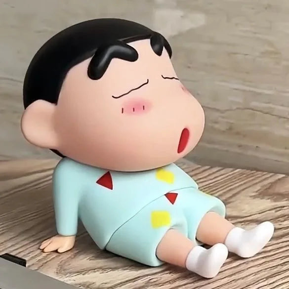 In Stock Anime Xiao Xin Mobile Phone Stand Universal Desktop Lazy Model Doll Desktop Handmade Ornament Holiday Surprise  Gift
