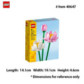 LEGO 40647 Lotus Flower,Girls&Boys, Ages 8+Artificial Lotus Flowers for Home Decor & Display-Creative Gift Idea for Her &