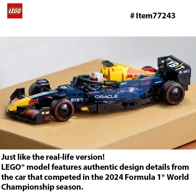 LEGO 77243 Speed Champions Oracle Red Bull Racing RB20 F1 Race Car Model Kits - Building Set for Adults, Ages 18+ 251PCS
