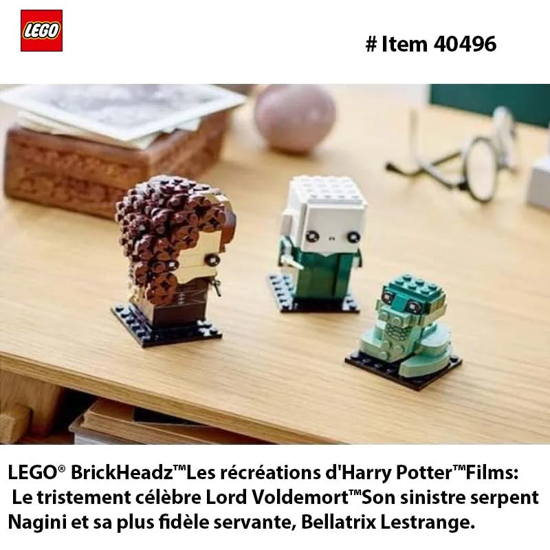 LEGO 40496 Harry Potter  Voldemort, Nagini & Bellatrix,Harry Potter™ fans aged 10 and up to this creative-construction gift