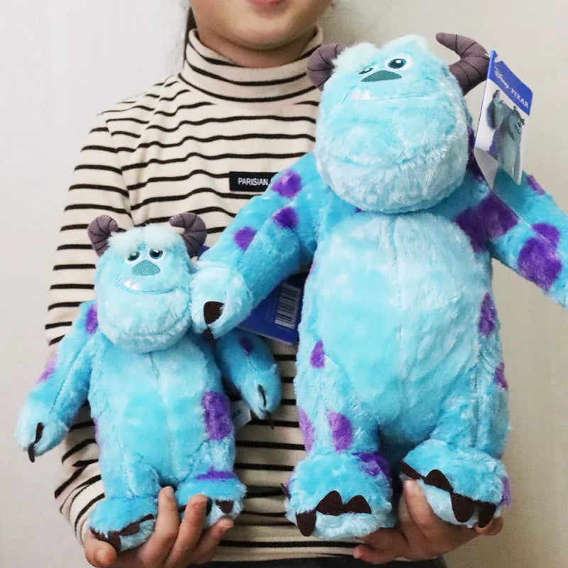 Fluffy Kawaii Sulley Mike Wazowsky Monsters University Stuffed Plush Animals Toy Sets Cute Pixar Doll For Boy Girl Birthday Gift