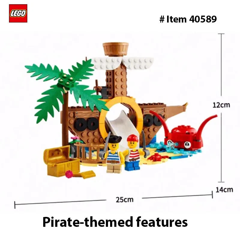 LEGO 40589 Pirate Ship Playground Creative play  for kids