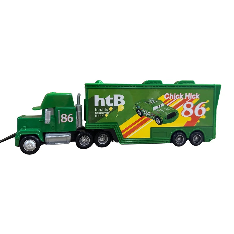 Hot Boys Toy Pixar Cars | Metal Diecast Car Toy Lightning McQueen Frank Fritter Red Racing Car  | Birthday Holiday Toy Car Gifts