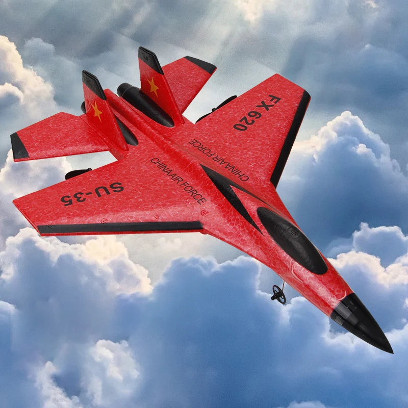 RC Foam Aircraft SU35 Rc Plane 2.4G Radio Control Glider Remote Control Fighter Glider Airplane EPP Foam Toys
