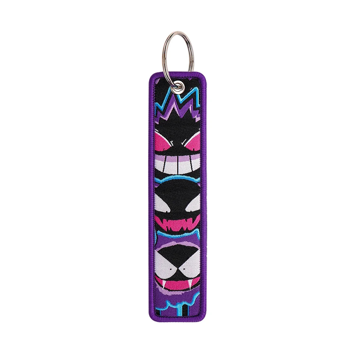 1 PCS Anime Game Monster Key Chain for Motorcycles Key Fobs Holder Men Women Key Tags Key Ring Jewelry Accessories Toys Gifts