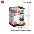 LEGO® 40377 Fans of LEGO BrickHeadz™ and classic  characters will love this model of Donald Duck 90 PCS