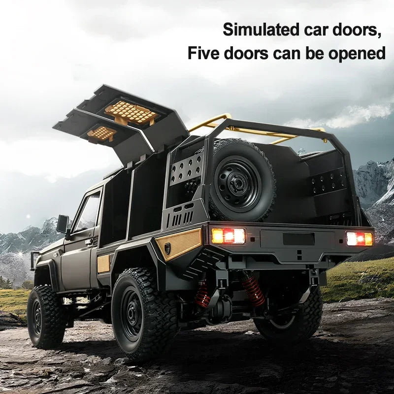 MN82S RC Crawler 1/12 Full Scale LC79 RC Pickup Short Truck 4WD Remote Control Climbing Off-road Car Toys for Boys Adults Gifts