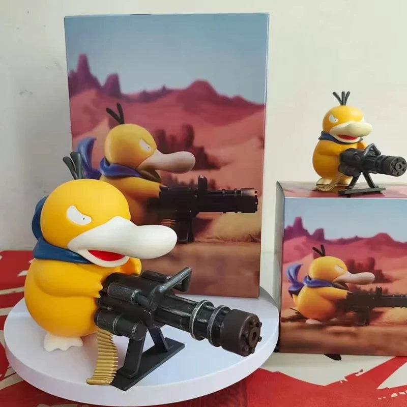 9/15cm Cartoon Pok E Mon Duck Standing Posture Action Figure Collection Model Car Ornament Desktop Decor Toy Gifts For Fans