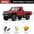 MN82S RC Crawler 1/12 Full Scale LC79 RC Pickup Short Truck 4WD Remote Control Climbing Off-road Car Toys for Boys Adults Gifts