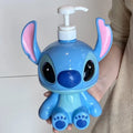 Stitch Lotion Dispenser Kawaii Cartoon Pump Bottle Bathroom Ornament Home Decor Bathroom Accessories Boy Girl Gifts