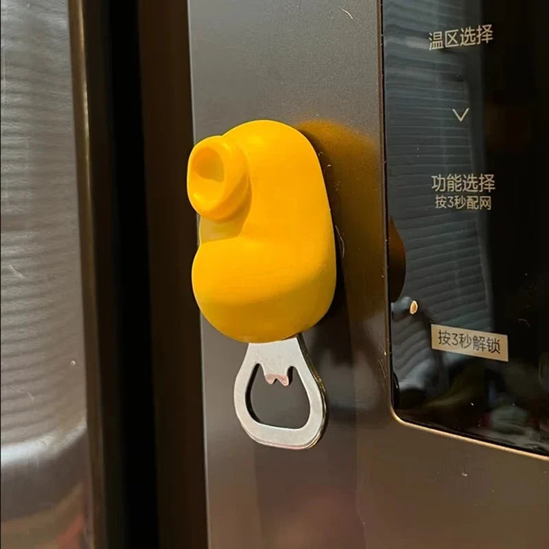 Mickey Mouse Fridge Magnet Bottle Opener Strong Hold for Beer Wine Cans Cool Home Bar Accessory Kawaii Decor