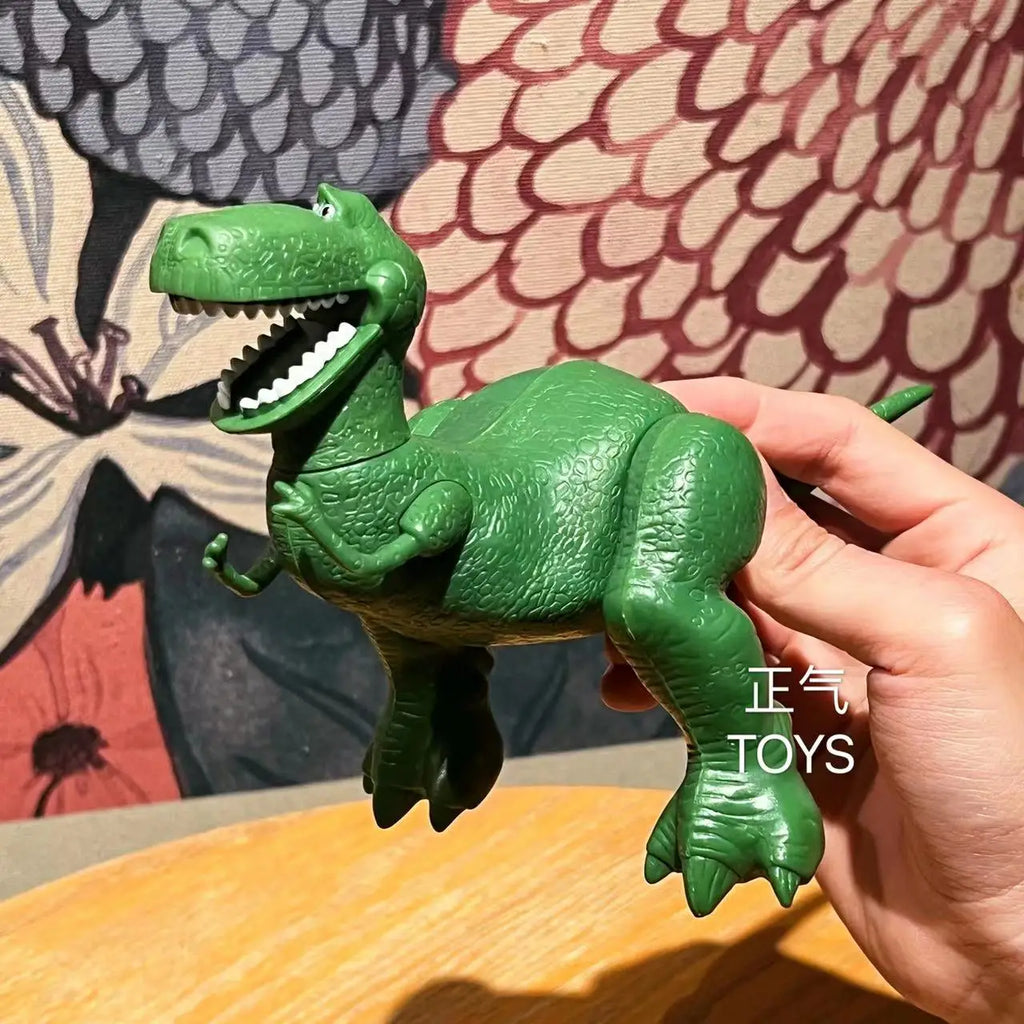 14cm Disney Toy Story 4 REX Dinosaur Woody Buzz Action Figures Anime Decoration Collection Children Gifts