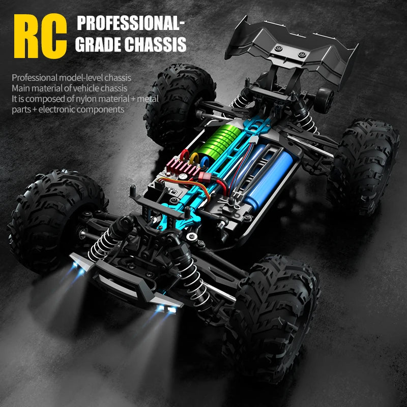 1:16 RC High Speed Car Off-Road 4WD Monster Truck Climbing Vehicle Boys Toy Remote Control Car