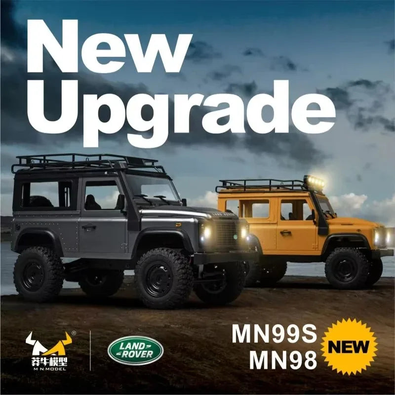 MN99s MN98 1:12 MN Model RTR Version RC Car 2.4G 4WD RC Rock Crawler Defender Remote Control Car 1/12 RC Truck Cars Toys