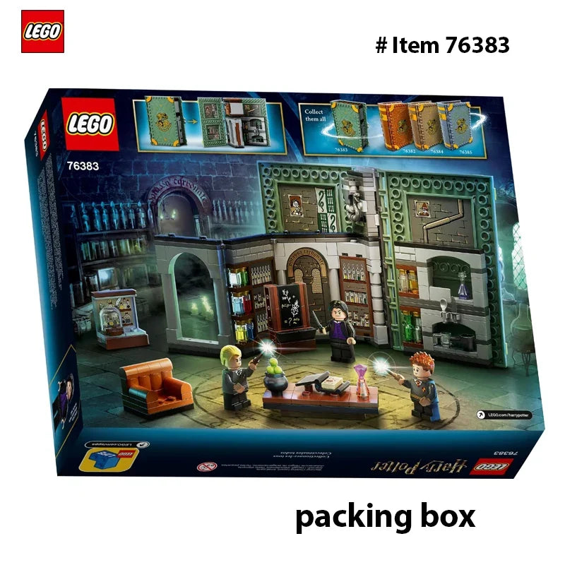 LEGO 76383 Harry Potter Hogwarts Moment: Potions Class  Brick-Built Playset with Professor Snape’s Potions Class PortablePlayset
