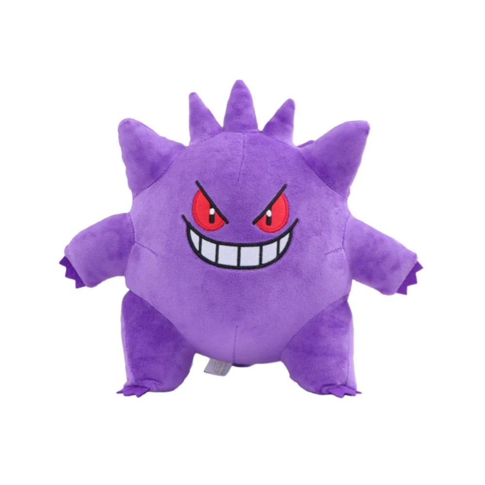 Gengar Keychain Plush Toy Pokemon Pendant Stuffed Soft Stuffed Doll Wonderful Gifts Kawaii Cute Cartoon Toys for Xmas Gifts