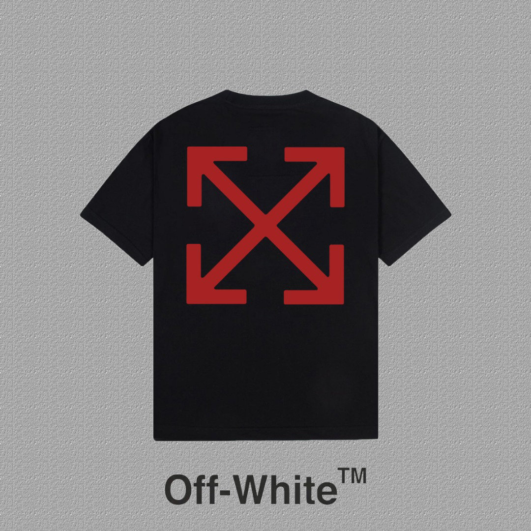 Off-White™ Diagonal Stripe Arrow Heavyweight Short-Sleeve T-Shirt