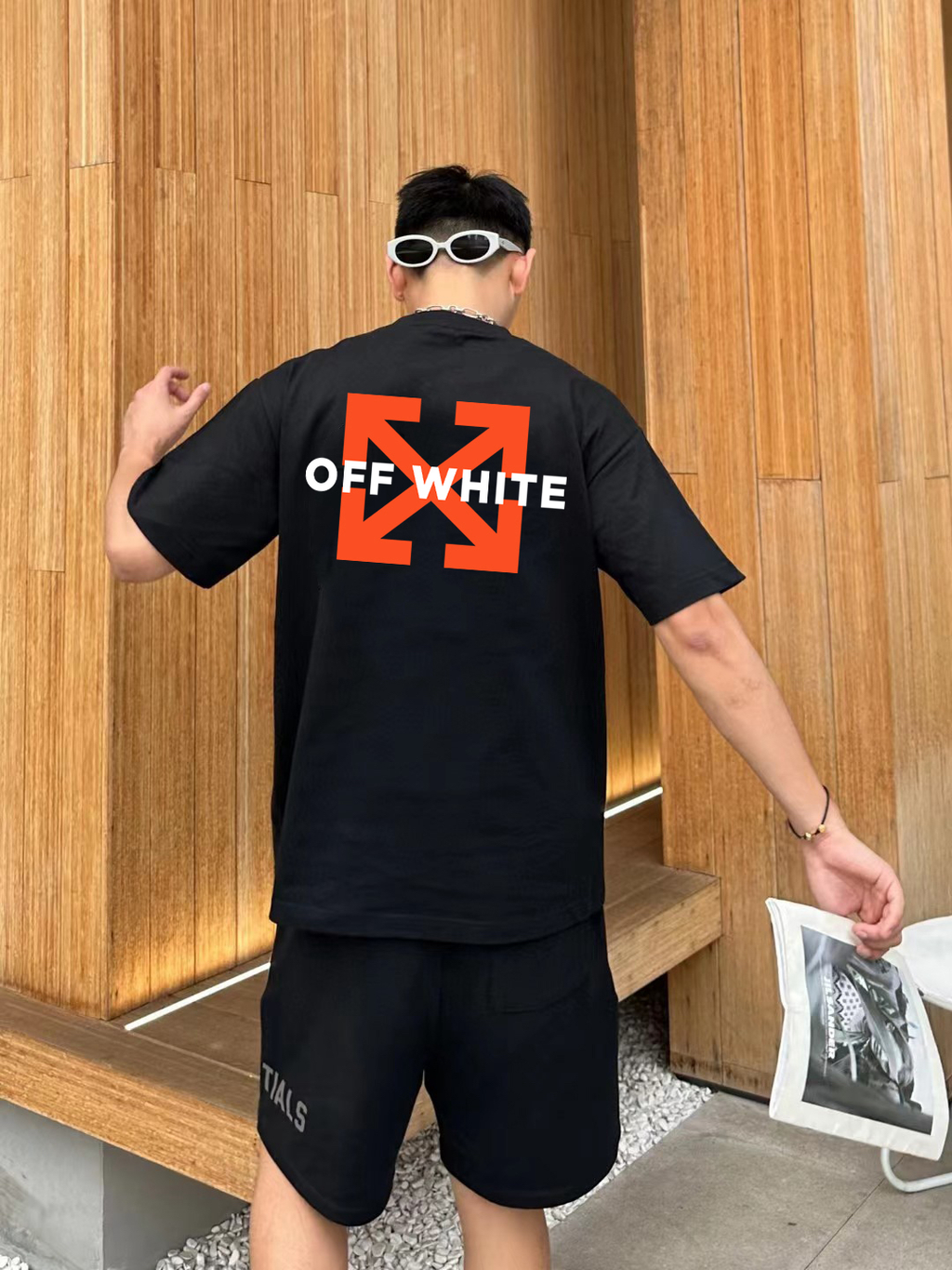 Off-White™ Floral Arrow Print Heavyweight Short-Sleeve T-Shirt