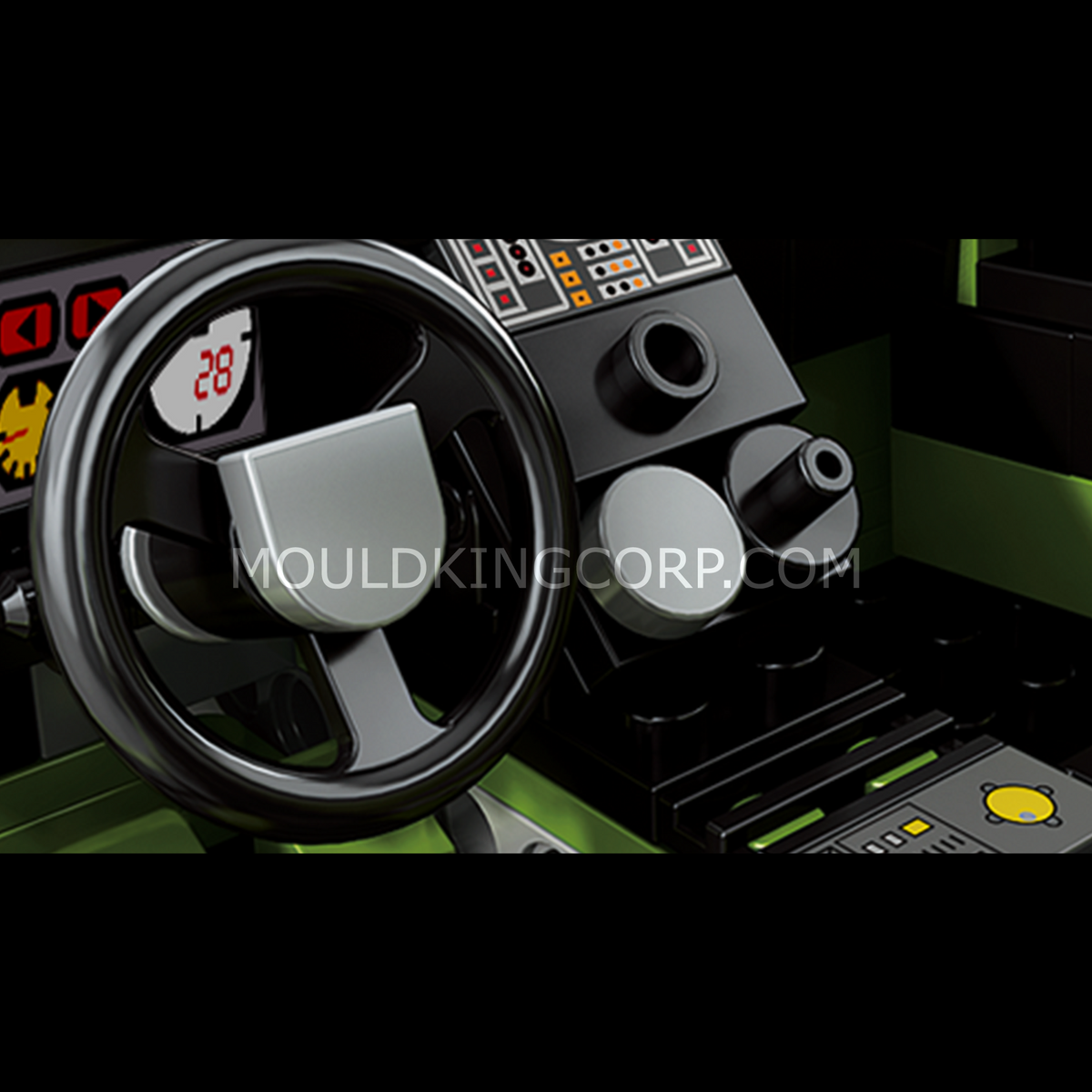 Mould King 10011 Italian Bull SAI Sports Car Model Building Set | 1,168 PCS
