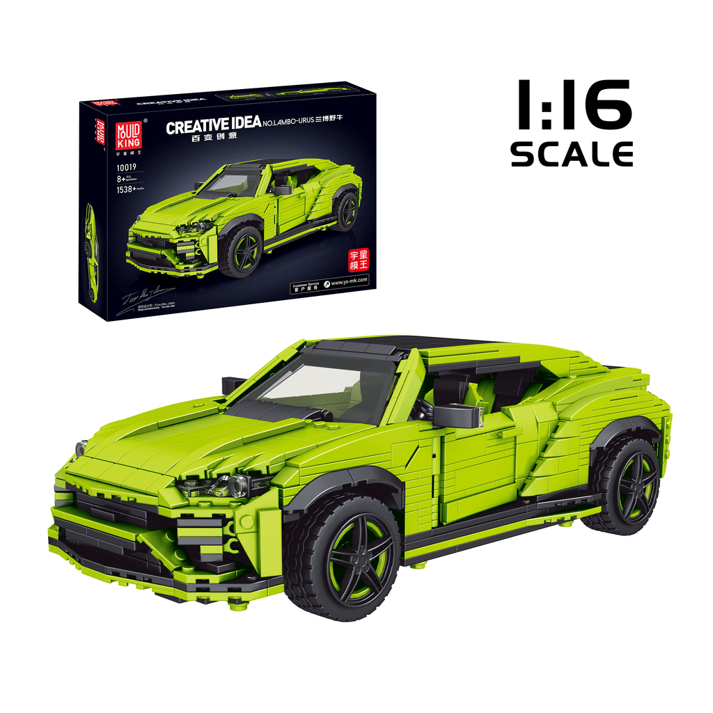 Mould King 10019 Italian Bull Urus Model Car Building Set | 1,538 PCS