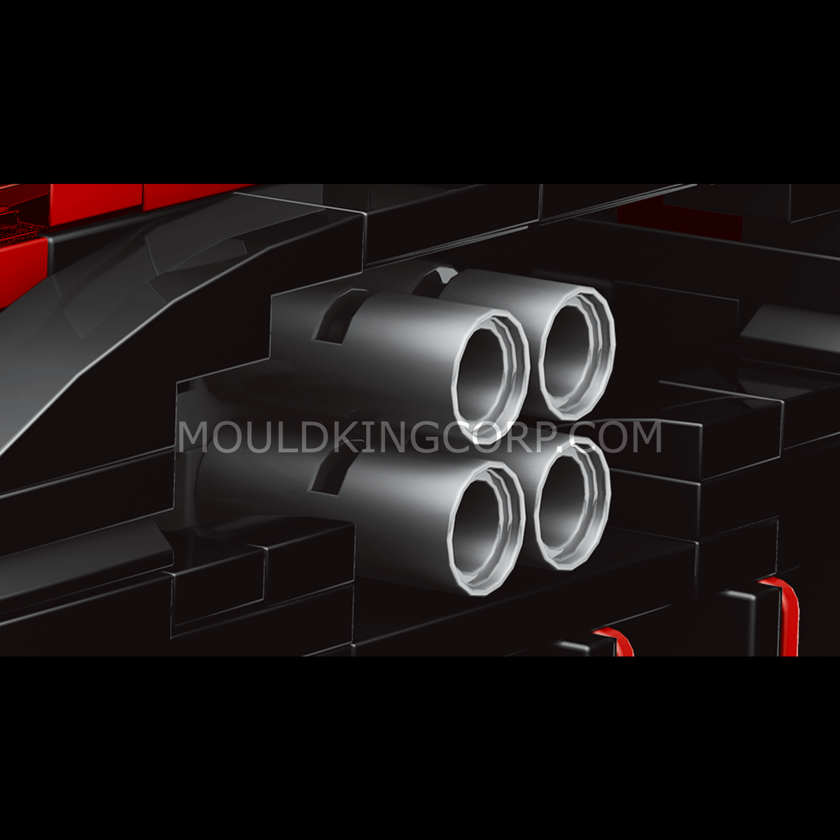 MOULD KING 10041 Zonda R Sports Car Model Building Set | 1,278 PCS