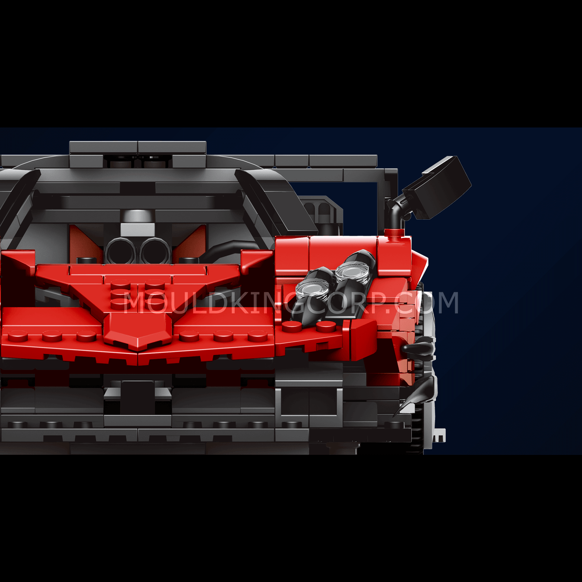 MOULD KING 10041 Zonda R Sports Car Model Building Set | 1,278 PCS