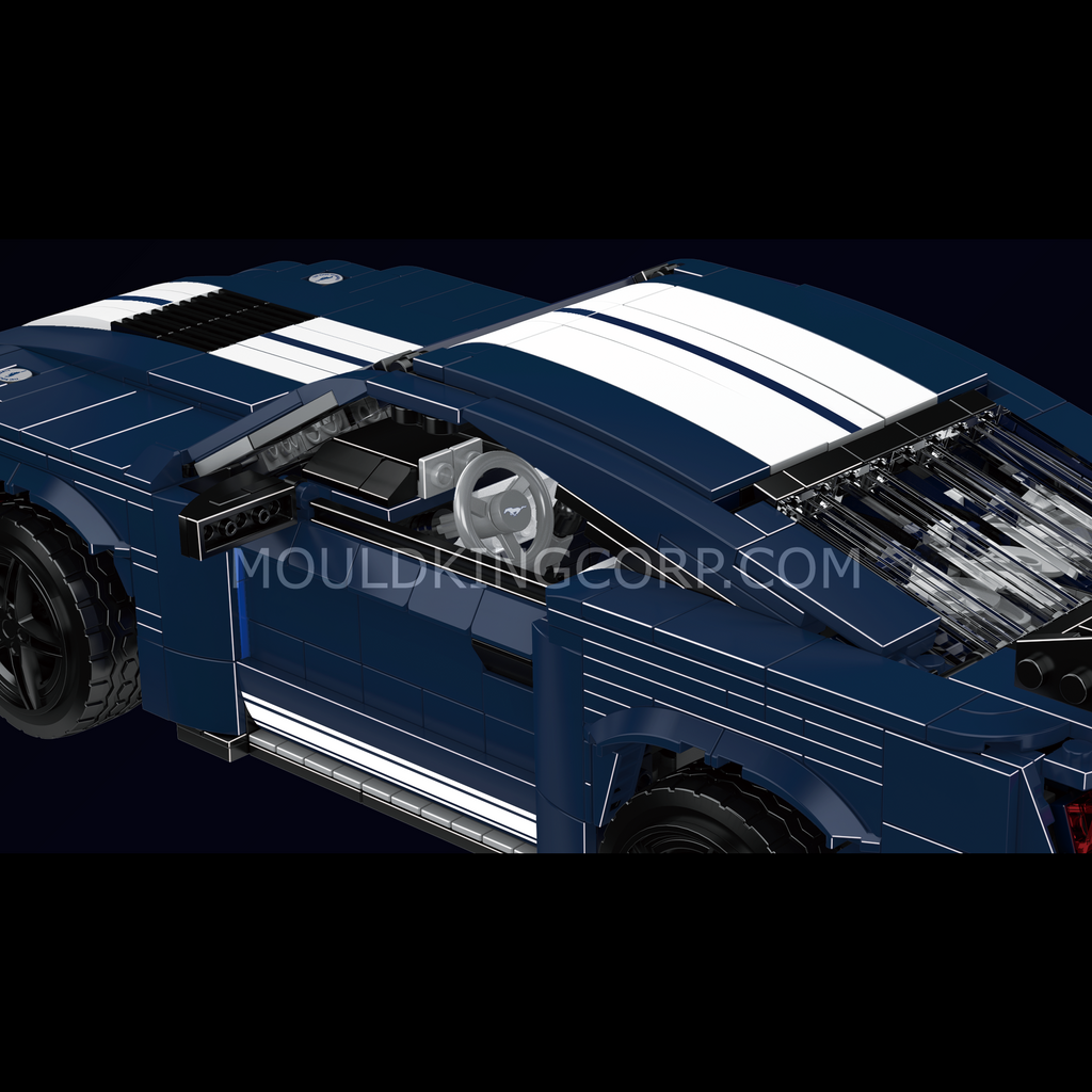 Mould King 10208 Creative GT500 Sports Car Building Set | 1,556 Pcs