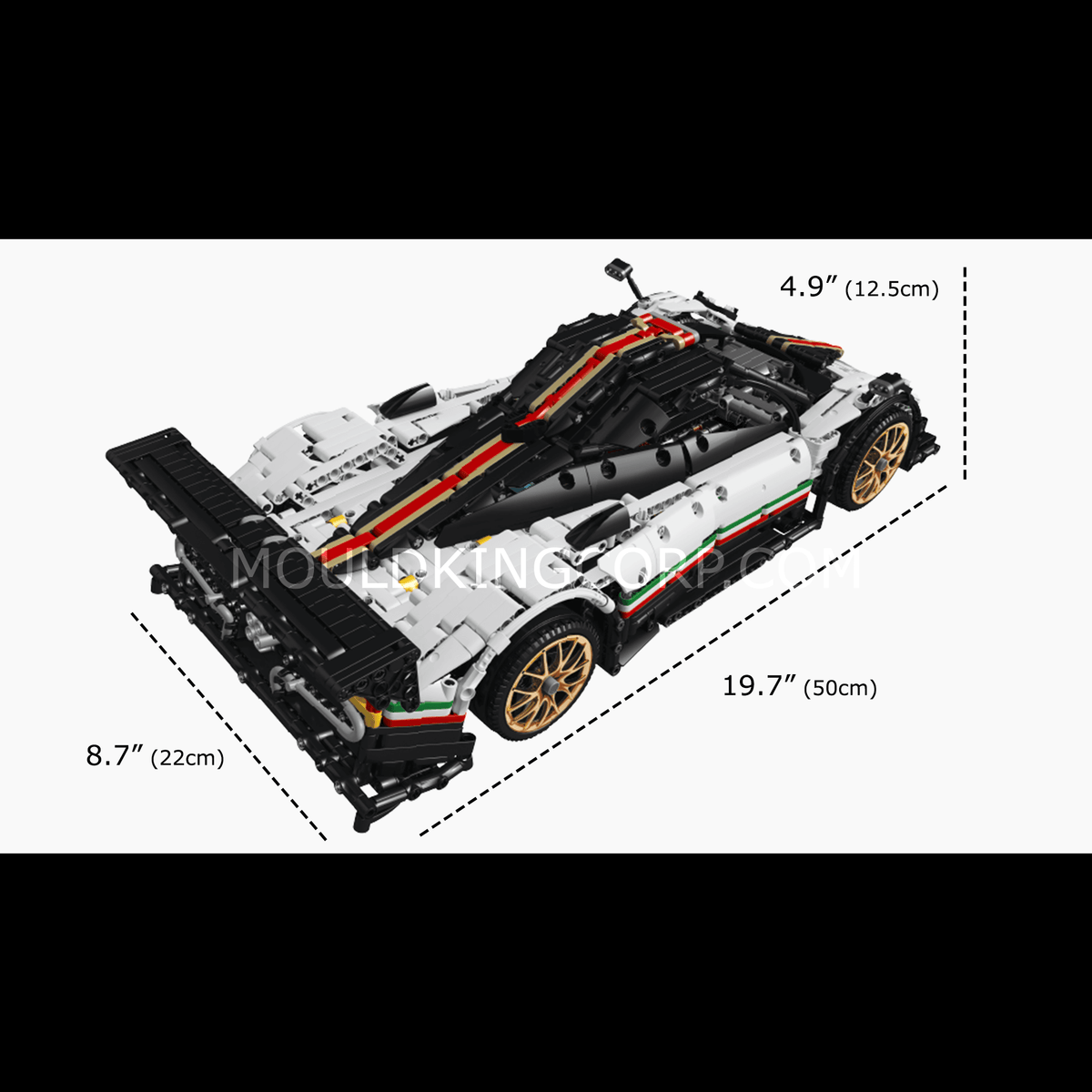 Mould King 13060 Zonda R Remote Controlled Building Set | 2,299 PCS