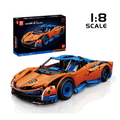 Mould King 13098 Speedtail Sports Car Remote Controlled Building Kit | 1,883 PCS