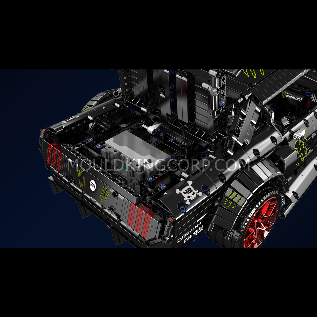 Mould King 13108S Mustang 1,400BHP Remote Controlled Sports Car Model Building Set | 3,201