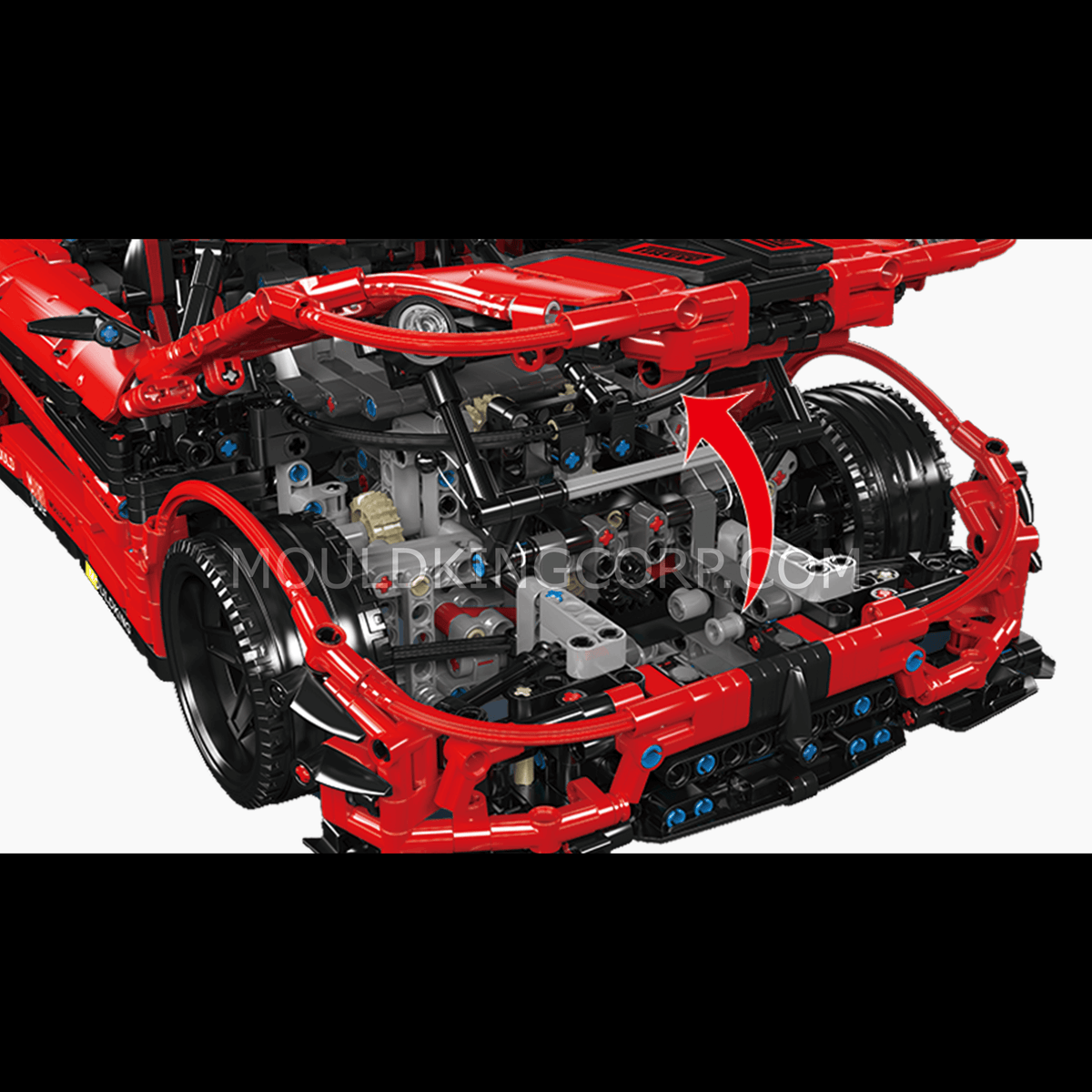Mould King 13121 Regera R Hypercar Remote Controlled Model Building Set | 3,063 PCS