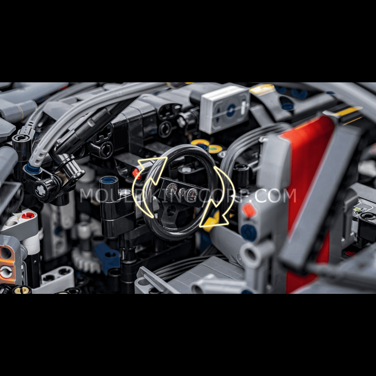 Mould King 13123 AMG GT Shadow Sports Car Remote Controlled Building Set | 2,872 PCS
