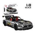 Mould King 13126 AMG GT Remote Controlled Sports Car | 2,872 PCS