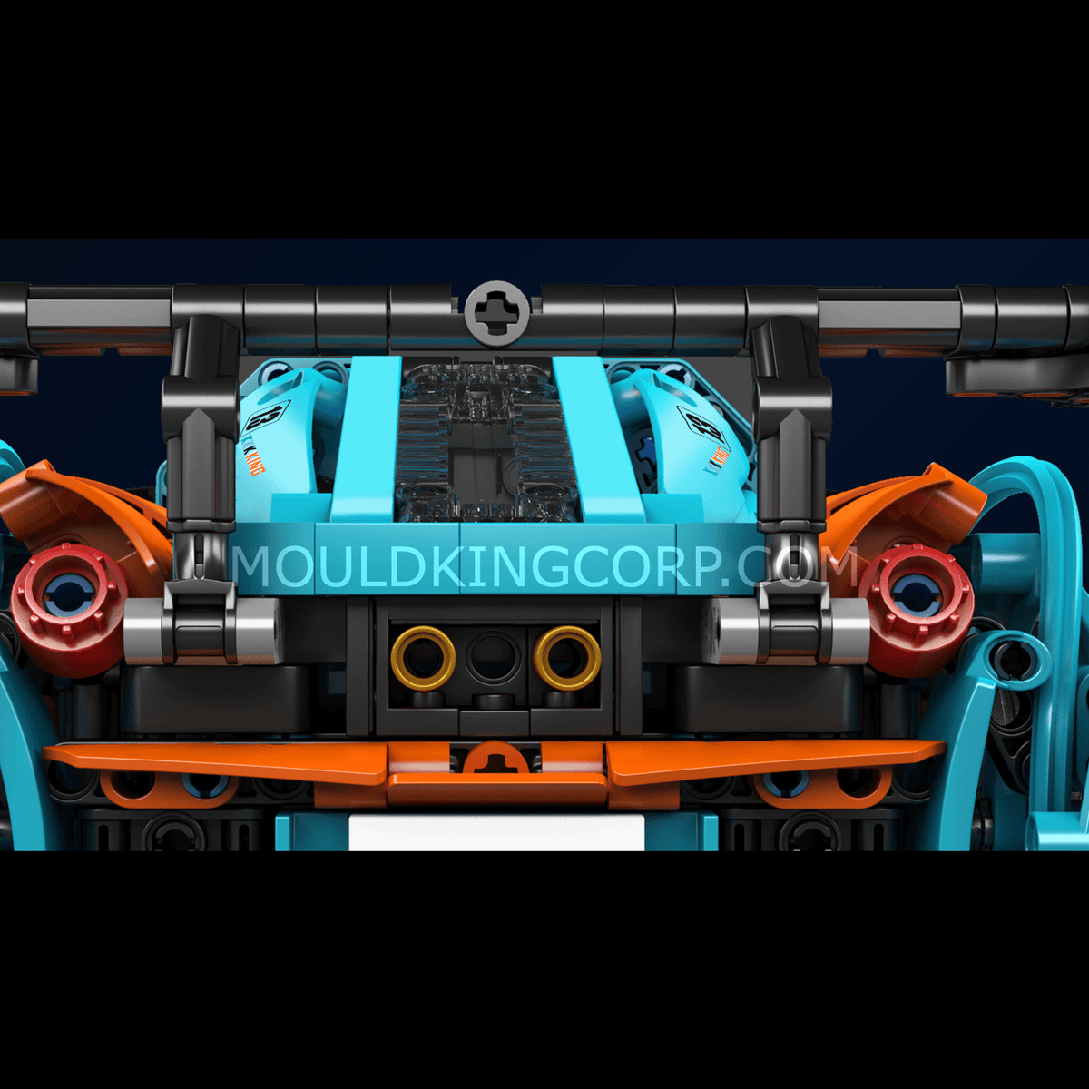 Mould King 13174 P1-GTR Sports Car Model Building Set | 936 PCS