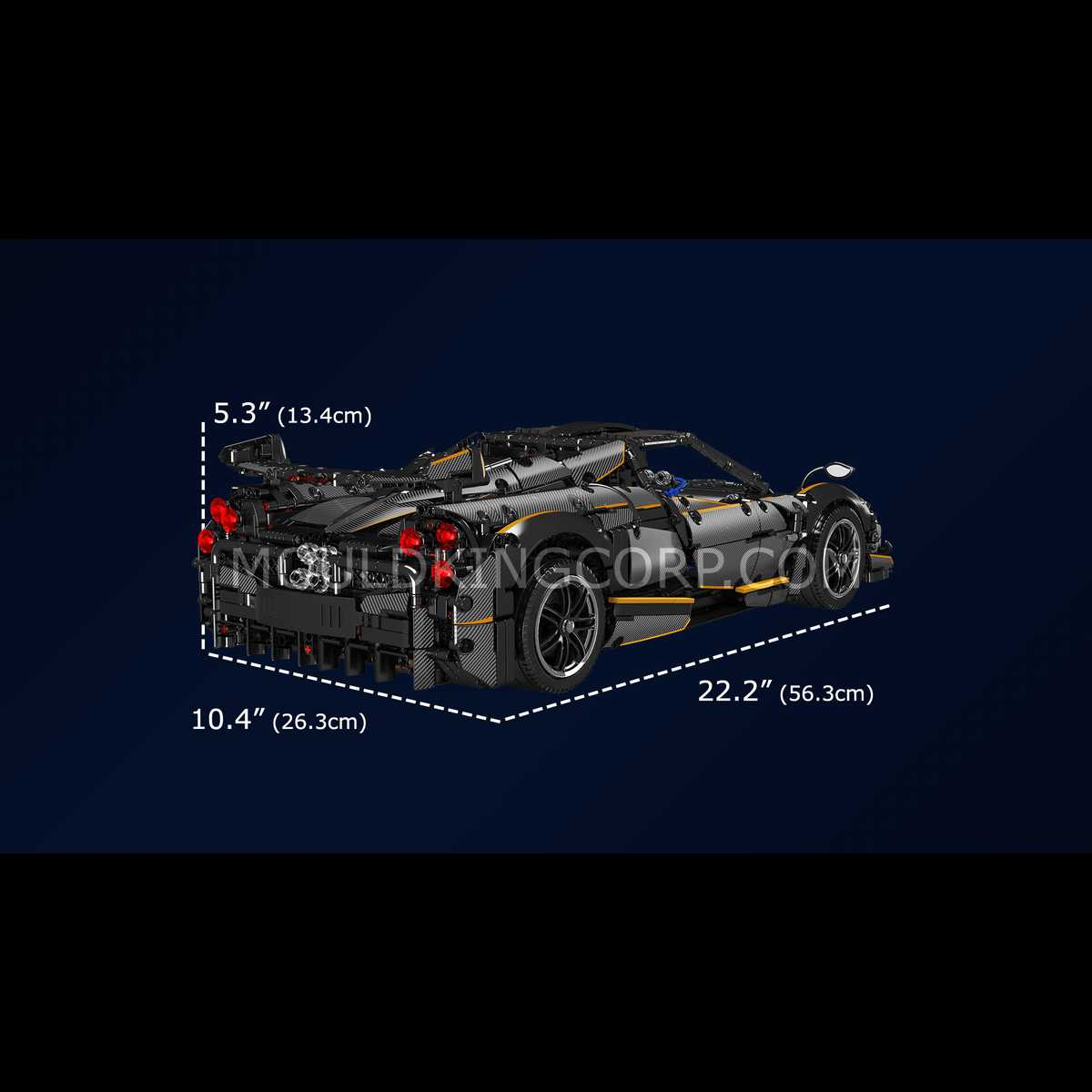 Mould King 13182 Huayra Hyper Car Model Building Set | 4,802 PCS