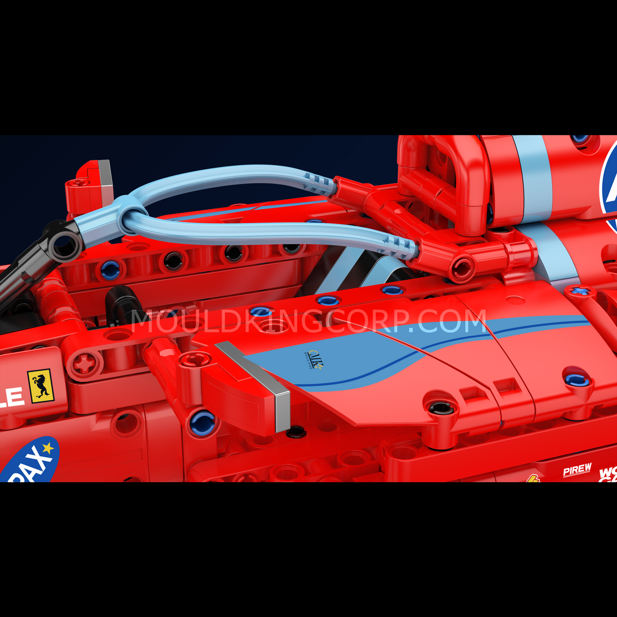 Mould King 13209 SF-24 Racing Car Model Building Set | 1,401 Pcs