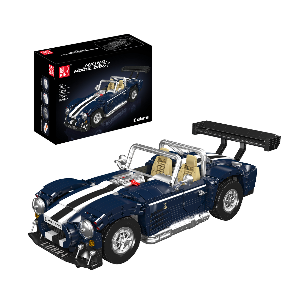 Mould King 13215 Remote Control Classic Roadster Building Set | 1,754 Pcs