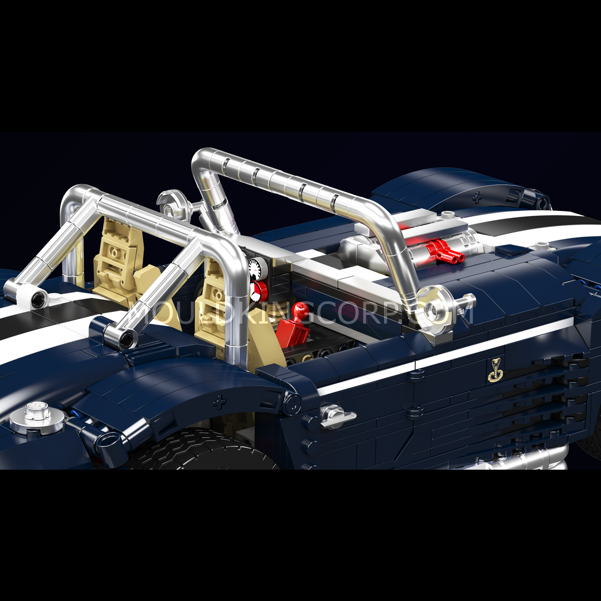 Mould King 13215 Remote Control Classic Roadster Building Set | 1,754 Pcs